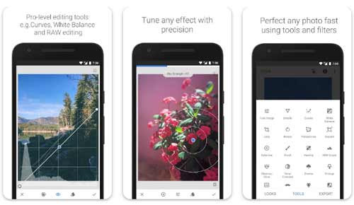 اپلیکیشن Snapseed (اسنپ سید)